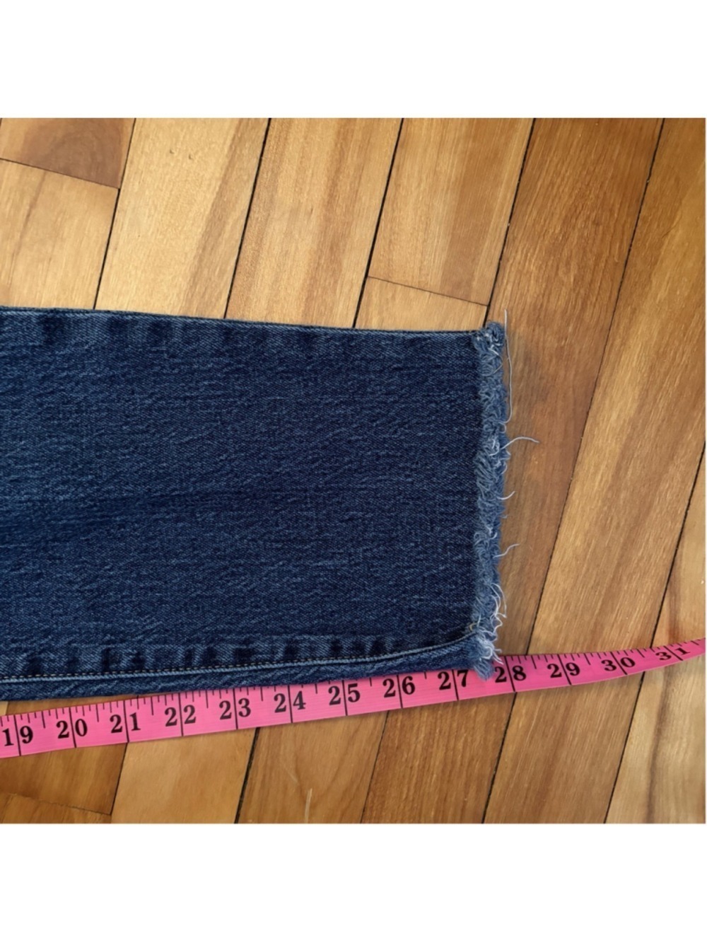 Old Navy High Rise/Button Fly OG Straight Jeans - Size 12 - Picture 8 of 9